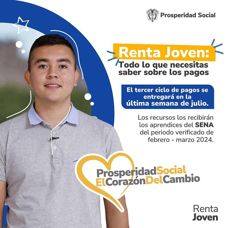 Prosperidad Social inicia tercer ciclo de Renta Joven