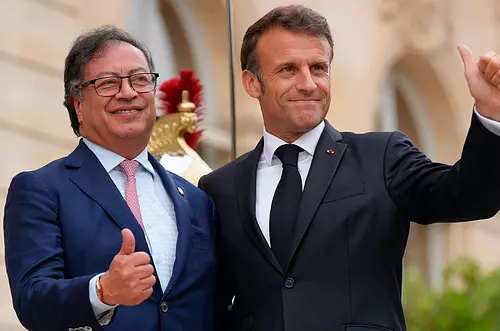 Presidente acompaña a colombianos en París por los Olímpicos