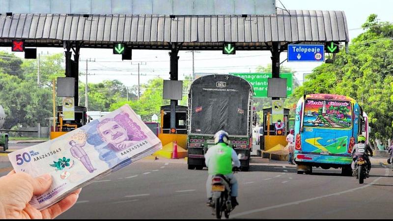 Nuevo aumento de peajes en Colombia