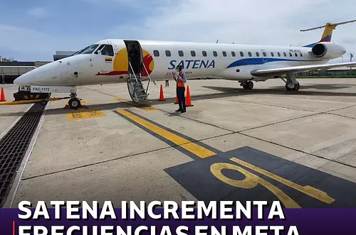 SATENA incrementa frecuencas aéreas en la región