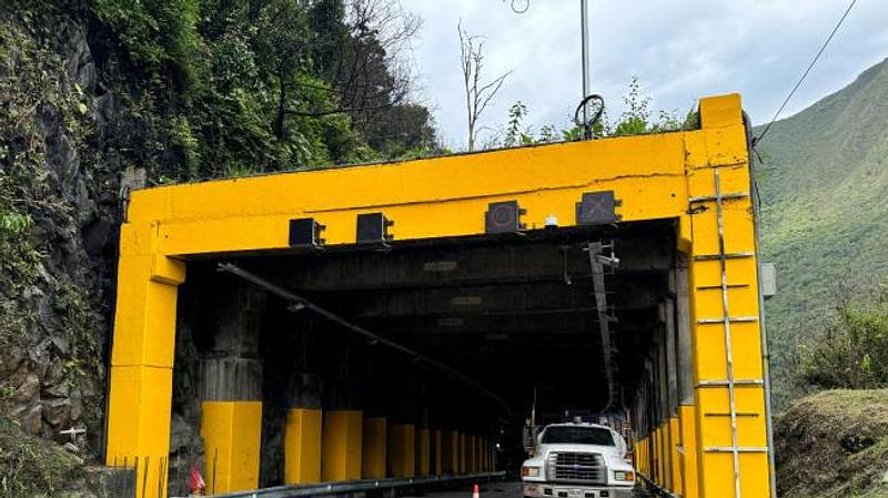 Finalizan las obras en el túnel de Quebradablanca