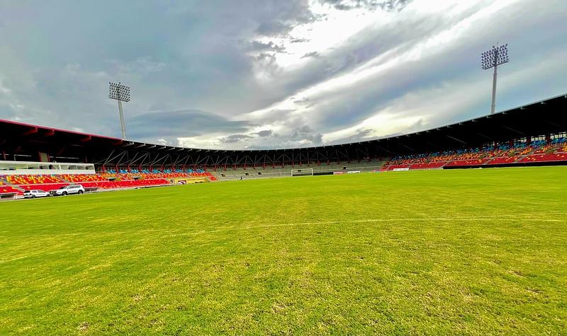 Cuidados para el campo del Estadio Bello Horizonte