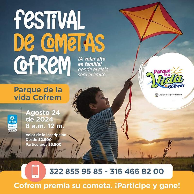 Festival de Cometas Cofrem en Villavicencio