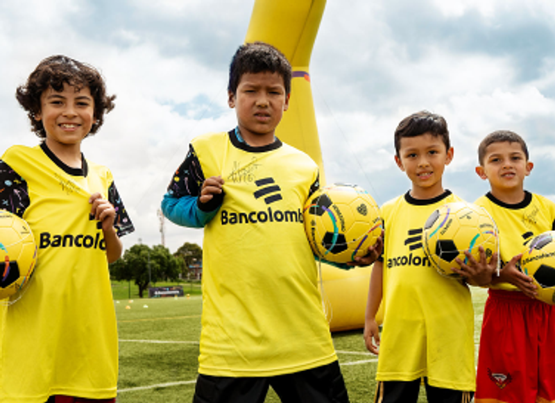 Campamentos de Fútbol Bancolombia llegan al Meta