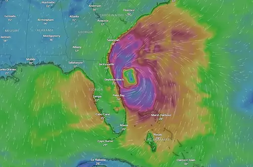 Milton deja caos en Florida y avanza hacia el Atlántico