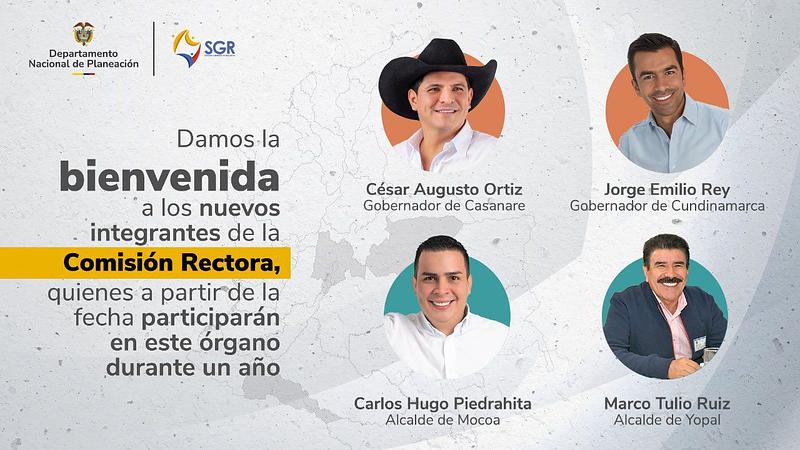 Casanare lidera Comisión del Sistema General de Regalías