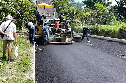 Villa Juliana celebra avance del 75 % en su pavimentación