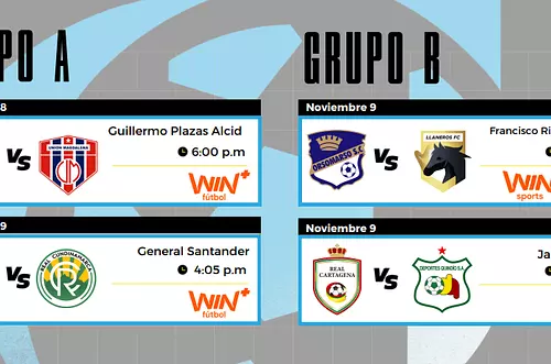Programación fecha 3 cuadrangulares finales del Torneo