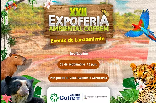 Expoferia Ambiental Cofrem 2024 celebra la biodiversidad
