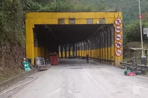 Cierre parcial en túneles de Quebradablanca por obras