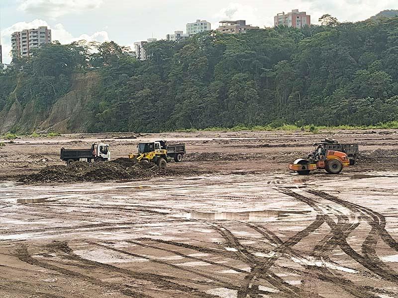 Obras clave en el río Guatiquía antes del Festival de Verano