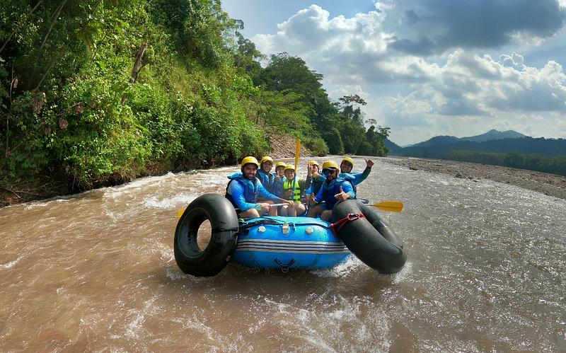 Rafting extremo en el río Guatiquía este fin de semana