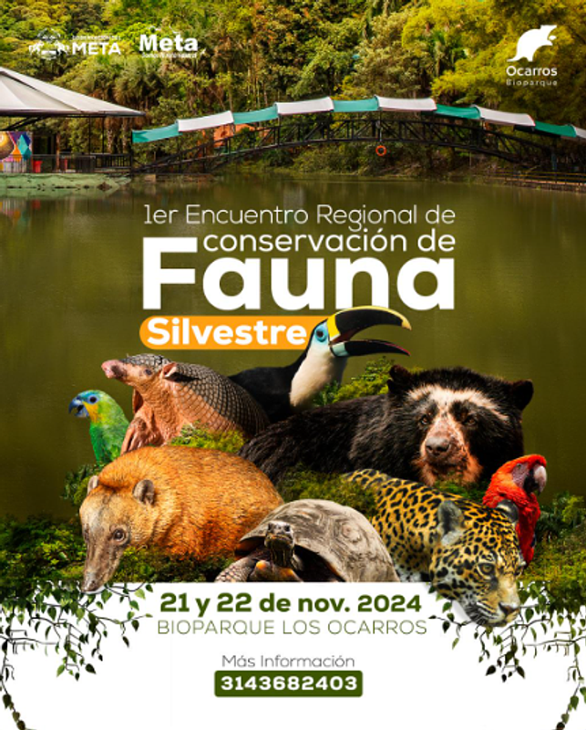 Villavicencio será sede del encuentro sobre fauna silvestre