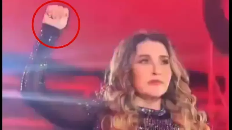 Que significa la señal de auxilio de la cantante Alicia