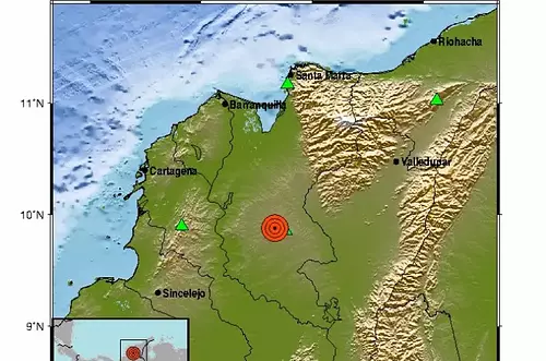 Temblores sacudieron la madrugada en el Caribe