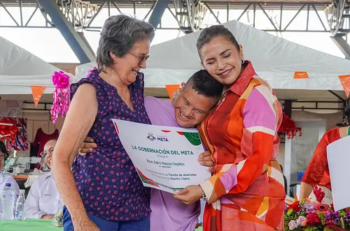 familias del Meta recibieron regalo para transformar vidas