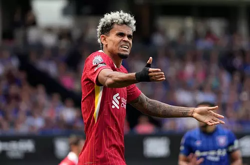 Luis Díaz, a un paso de la gloria en Inglaterra