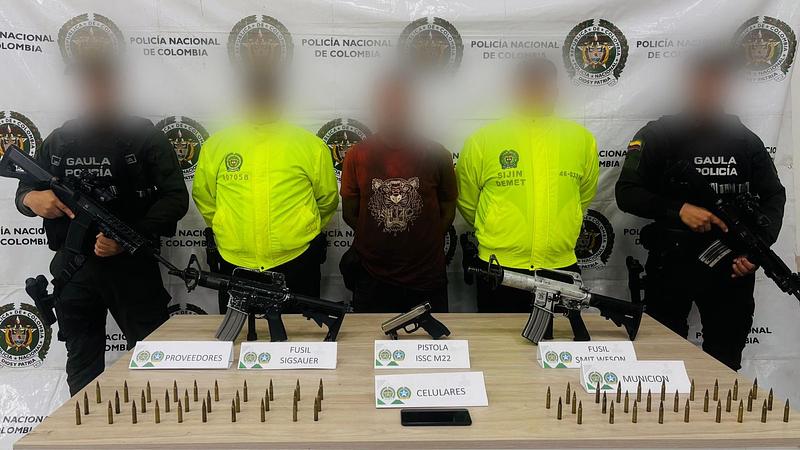 Capturan en Villavicencio a presunto miembro del Clan del Golfo