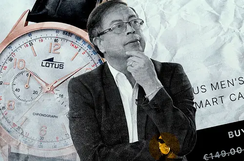 Petro aclara que su reloj no es un Rolex