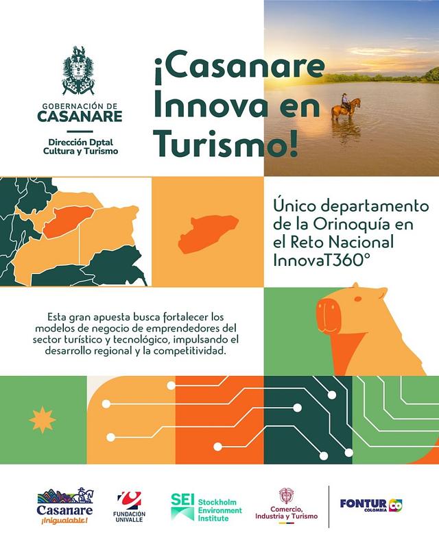 Casanare, único departamento de la Orinoquía en el proyecto InnovaT360°