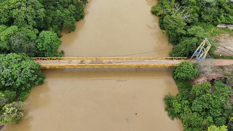 AIM activó protocolo por fisura en puente de Piñalito, Meta