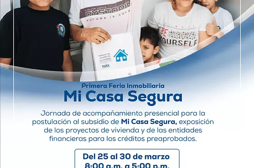 Feria ‘Mi Casa Segura’: fecha, lugar y cómo participar