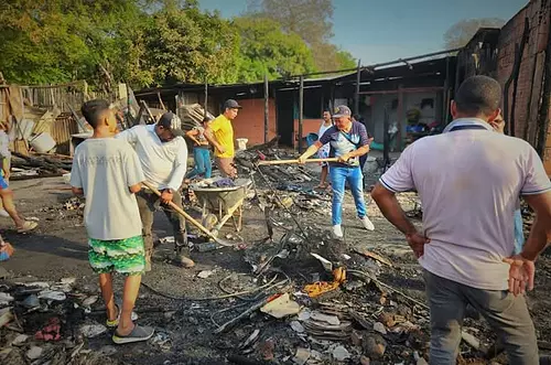 Incendio en Yopal deja 22 familias sin hogar 