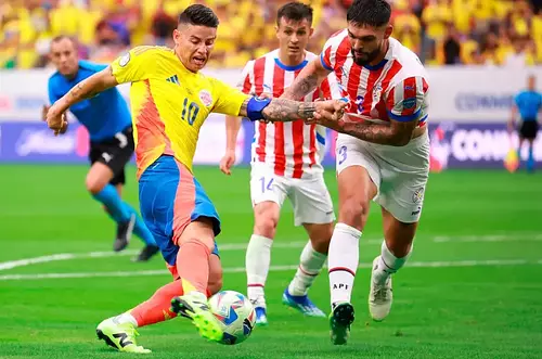 Colombia y Paraguay empatan en duelo clave en Barranquilla