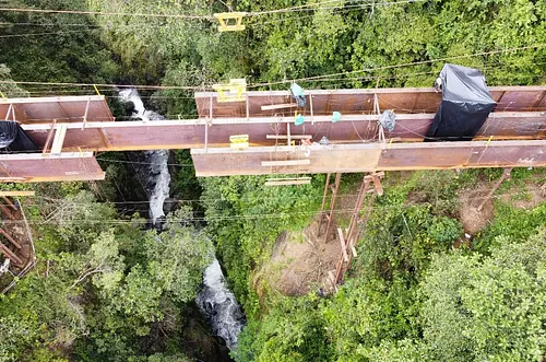 Nuevo puente mejorará movilidad entre San Juanito y El Calvario