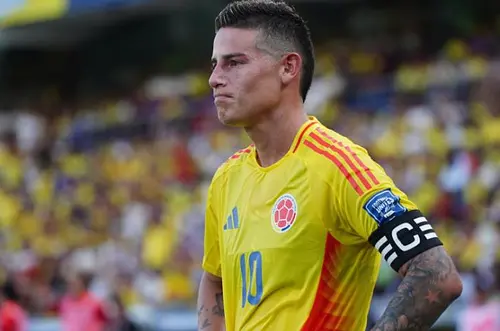 James Rodríguez lanza fuerte mensaje tras empate con Argentina