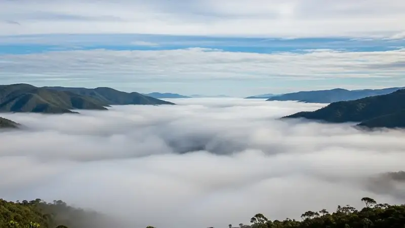 El mirador donde las nubes tocan la tierra está en Santander