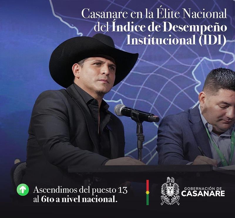 Casanare entra al top 6 nacional en gestión pública