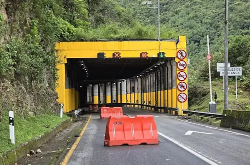 Túnel de Quebradablanca cerrará por tres meses