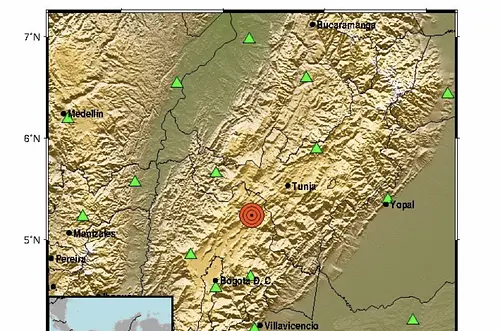 Temblor sacude Cundinamarca en la madrugada
