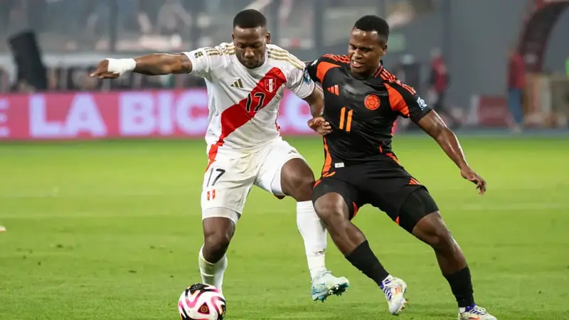 Perú trae sus figuras para enfrentar a Colombia en Barranquilla