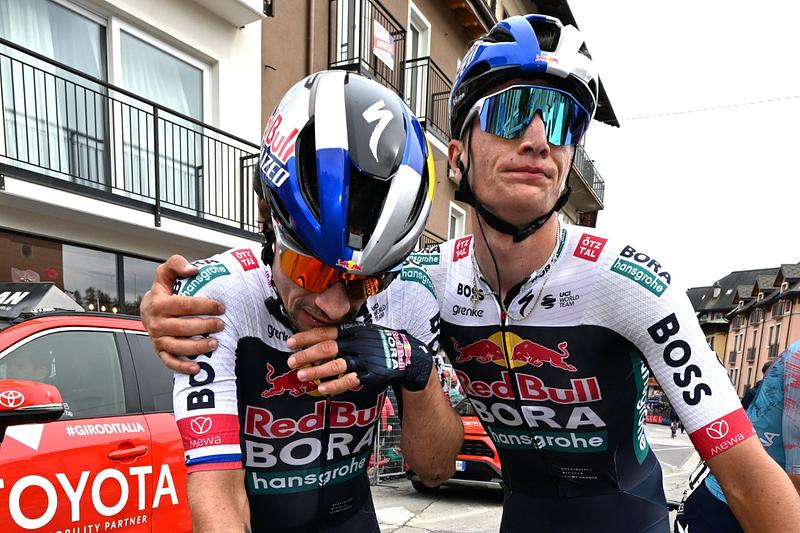 Primoz Roglic abandona el Giro a 90 km de la meta en la etapa reina