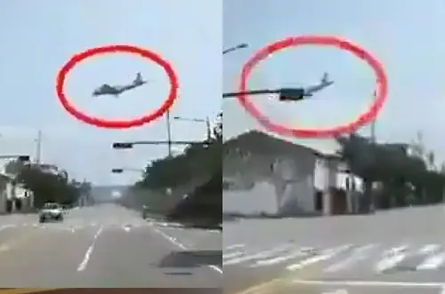 Avión militar surcoreano cae en zona montañosa de Pohang