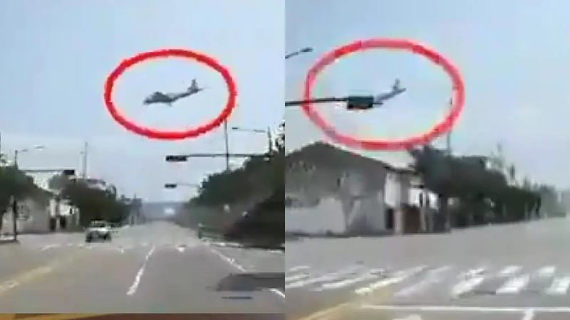 Avión militar surcoreano cae en zona montañosa de Pohang