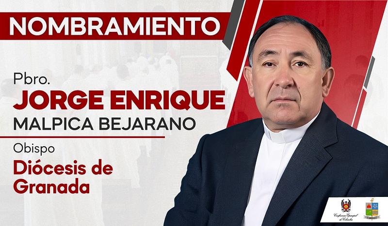 Papa nombra nuevo obispo para la Diócesis de Granada, Colombia