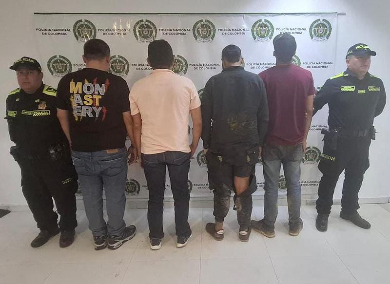 Capturan a cuatro hombres tras intento de hurto en vivienda de Villavicencio
