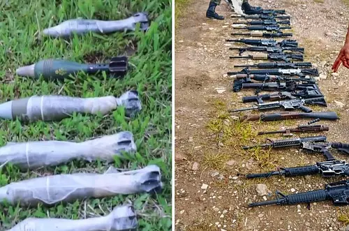 Ejército incauta arsenal a disidencia de las Farc en Meta