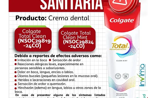 Alerta por Colgate: cremas podrían causar lesiones