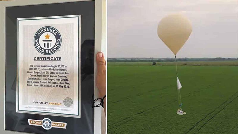 Puerto López entra al Guinness por innovadora siembra aérea