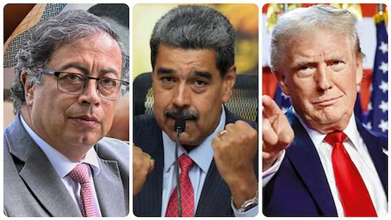 Petro desafía a Trump y defiende a Maduro