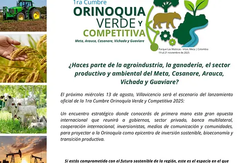 Meta lanza su Cumbre Orinoquía Verde 2025