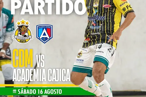 Invicto del Deportivo Meta en juego ante Academia Cajicá