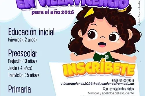 Colegios Cofrem abren inscripciones para 2026