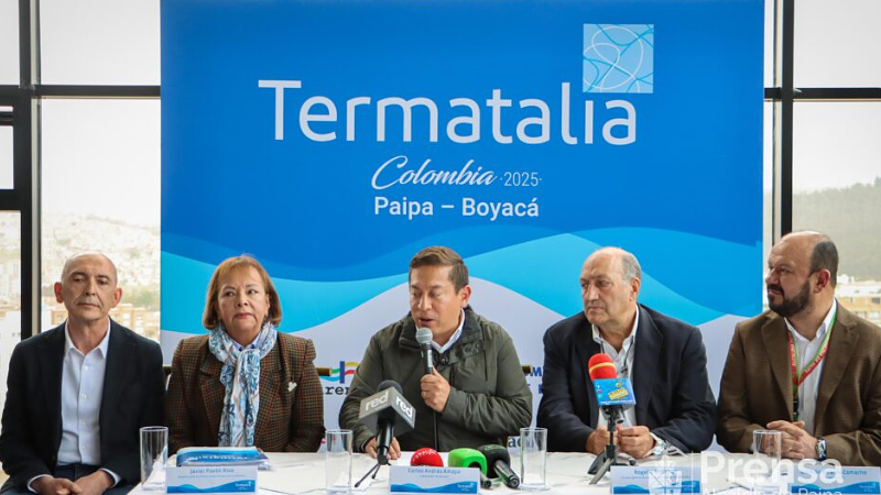 Colombia será sede de Termatalia 2025 en Paipa, Boyacá