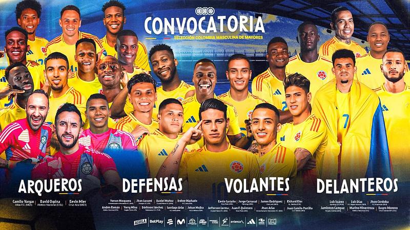 Convocatoria de la Selección Colombia FIFA 2026