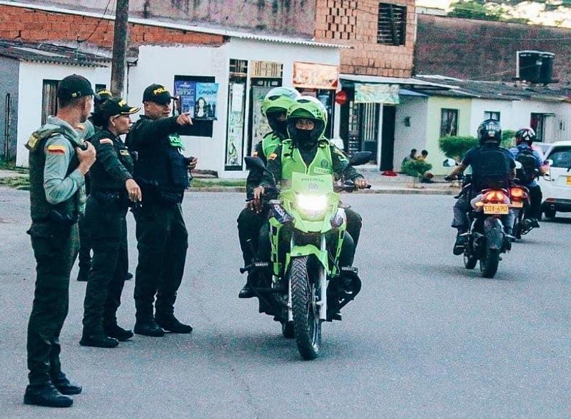Policía fortalece seguridad en el centro de Villavicencio